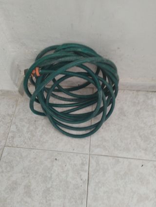 Manguera de riego verde