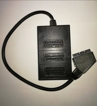 Adaptador Euroconector 1 a 3