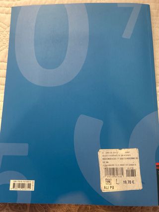 Cuaderno de Vacaciones Matemáticas 1.º ESO