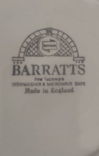 JUEGO MERIENDA BARRATS, "WILLOW" PORCELANA INGLESA