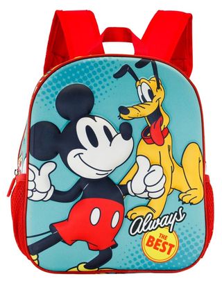 Mochila Mickey & Pluto 3D Infantil DISNEY