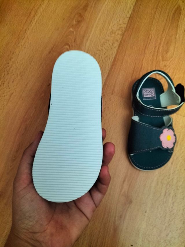 Sandalias Gioseppo niña azul y rosa