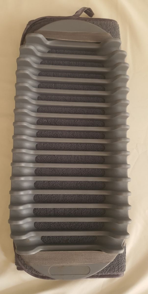 Escurreplatos y alfombrilla súper absorbente gris