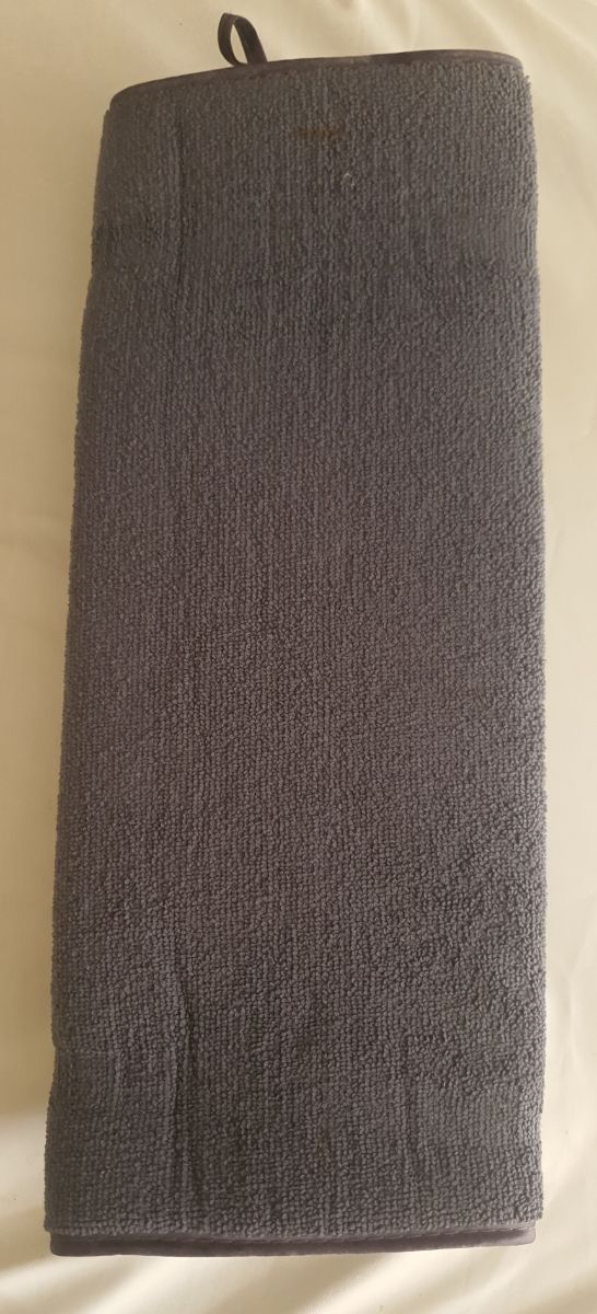 Escurreplatos y alfombrilla súper absorbente gris