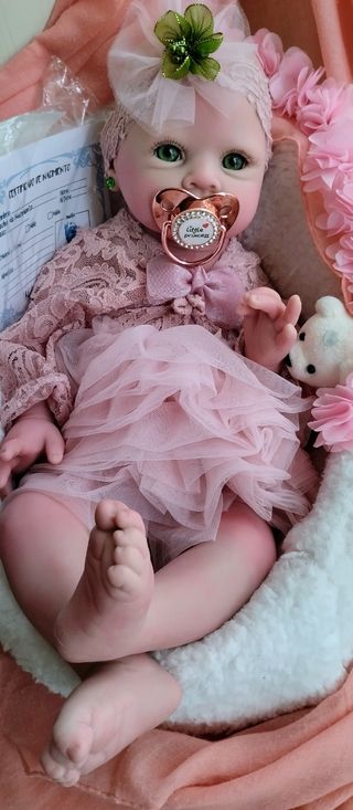 Bebé Reborn Silicona 51cm
