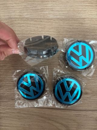 Tapacubos Volkswagen 55mm Azul