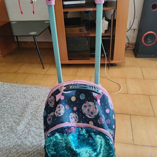 Mochila Totto con lentejuelas reversibles