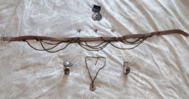 Pack complementos bisutería danza oriental/fiesta