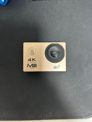 Cámara de Acción 4K M2 TEC WiFi Dorada SIN BATERIA