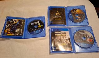 Lote 3 Juegos PS4