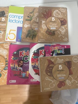 Libros completos de 5to de Primaria