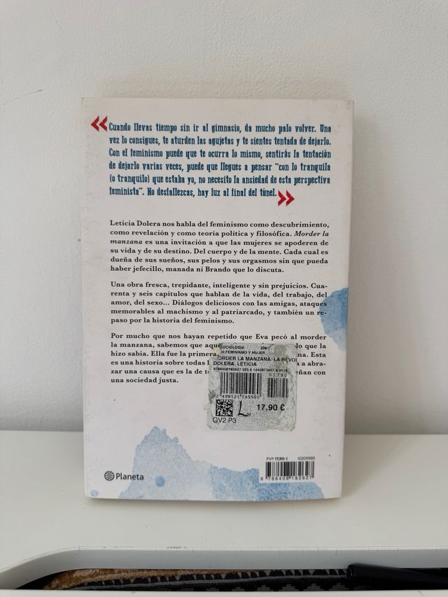 Libro Morder la manzana de Leticia Dolera