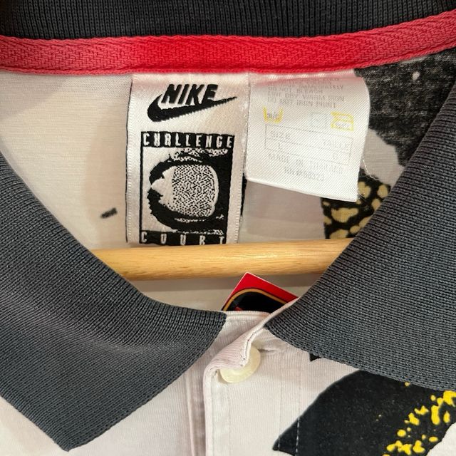 Polo Nike Challenge Court 1993 Vintage Agassi