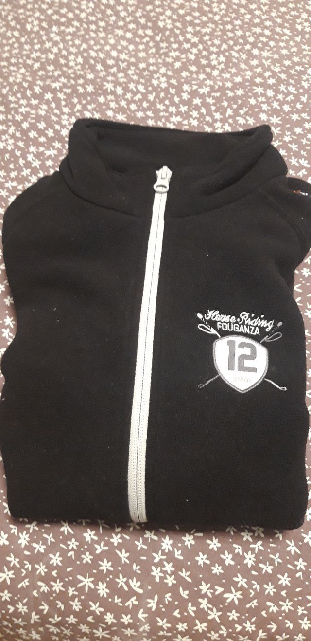 Polar equitación Negro