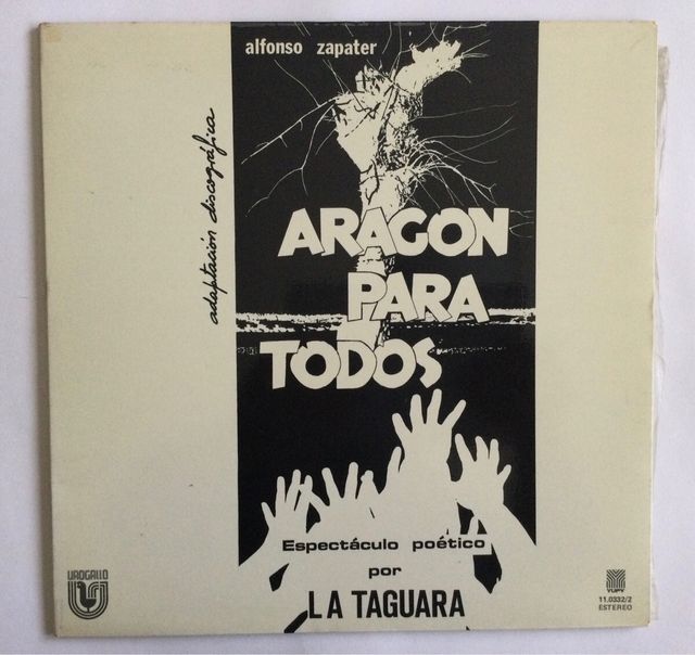 Lote 3 Vinilos Folk Aragón / Poemas