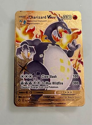 Cartas Pokémon Doradas Metálicas V VMAX