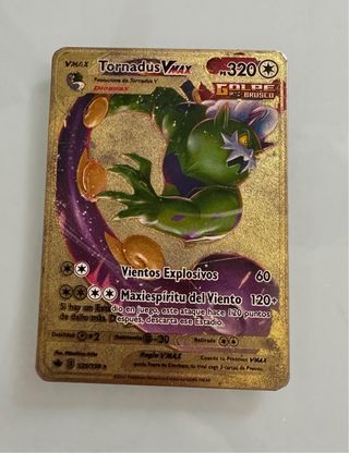 Cartas Pokémon Doradas Metálicas V VMAX