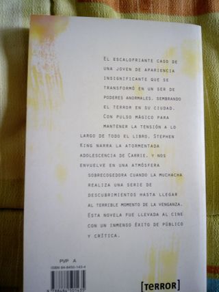 IT, CARRIE, 22/11/63 Y OJOS DE FUEGO