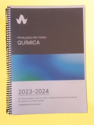 Problemes química PAU
