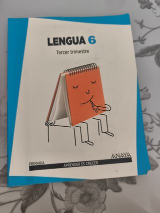 Anaya Language Book sixth grade third term