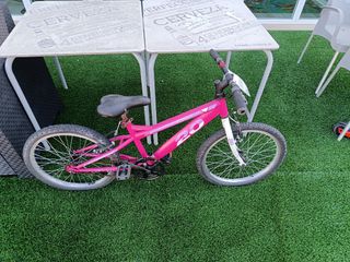 Bicicleta infantil rosa