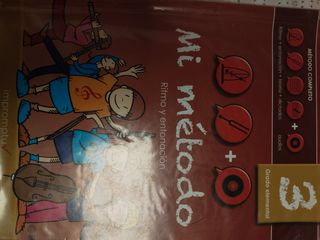 Libro de música Mi método 1, 2, 3
