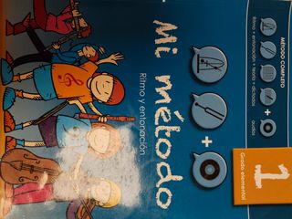 Libro de música Mi método 1, 2, 3