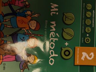 Libro de música Mi método 1, 2, 3