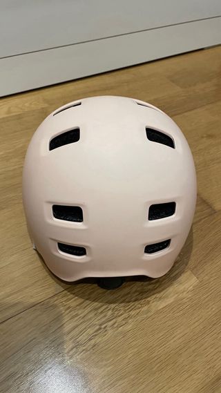 Casco infantil rosa