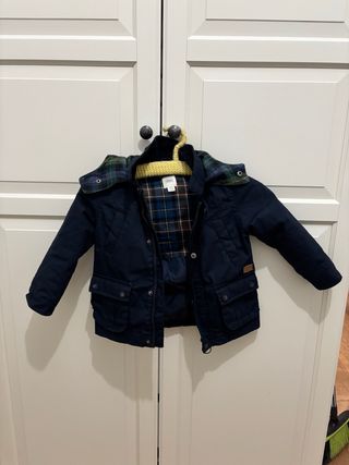 Chaqueta Barbour azul
