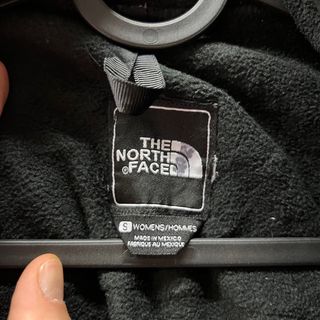 The North Face Giacca Pile Nera Made in Mexico