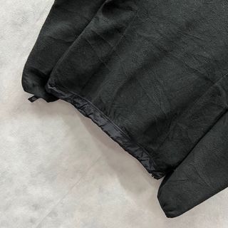 The North Face Giacca Pile Nera Made in Mexico