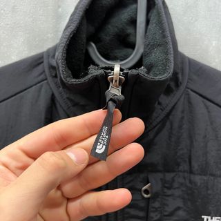 The North Face Giacca Pile Nera Made in Mexico