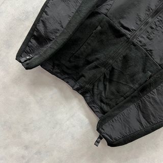 The North Face Giacca Pile Nera Made in Mexico