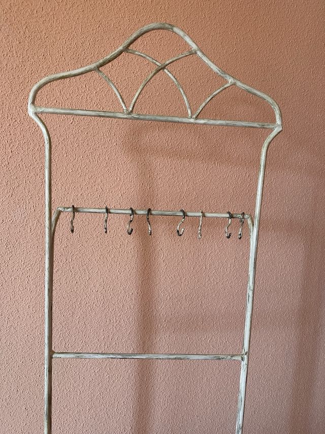 Burro perchero decorativo de metal