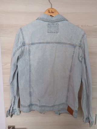 Chaqueta Vaquera Pull&Bear Azul Talla S