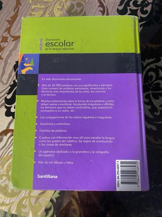 Diccionario español escolar