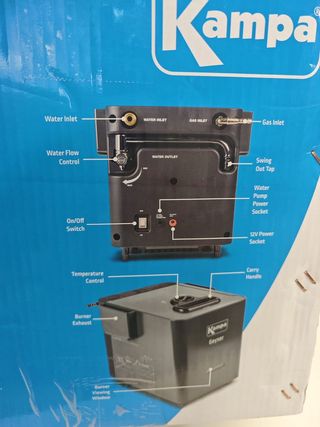 Calentador de agua portátil 
