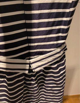 Vestido CH Carolina Herrera Rayas