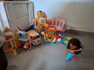 Lote de juguetes infantiles