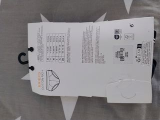 8 slips Primark negros talla XXL