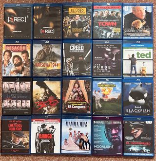 40 Blu-rays Variados 