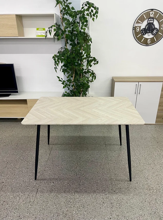 Mesa extensible madera y metal