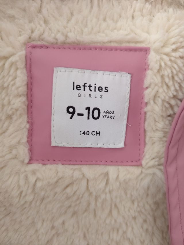OFERTAAAA Abrigo niña rosa 9-10 años IMPECABLE