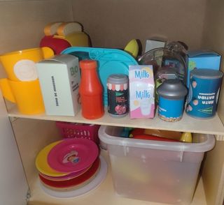 Cocinita de madera para niños