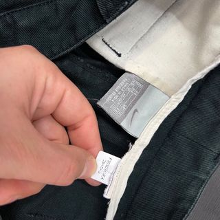 Pantaloni Cargo Nike Vintage Neri