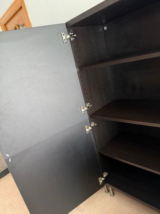 Mueble BESTA IKEA Negro
