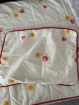 Colcha floral para cama de 90