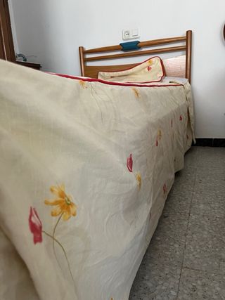 Colcha floral para cama de 90