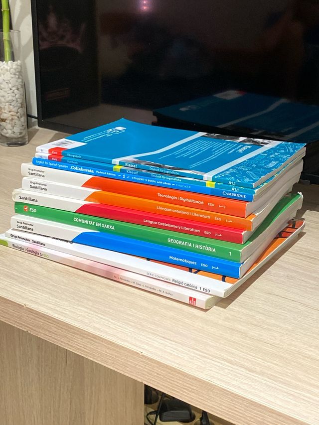 Pack 12 libros 1º ESO